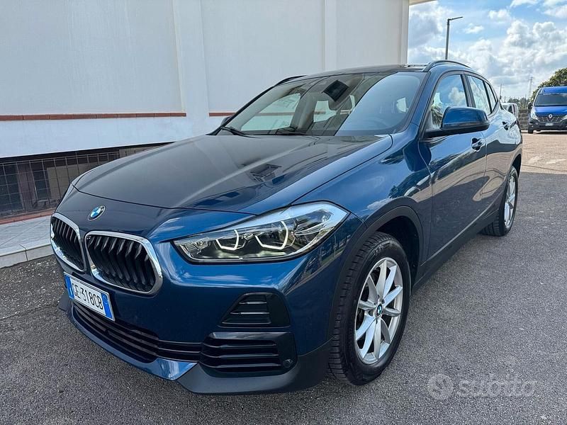 Begagnad BMW X2 Efficient Dynamics 150 HK (110 kW) 2021 Blå SUV