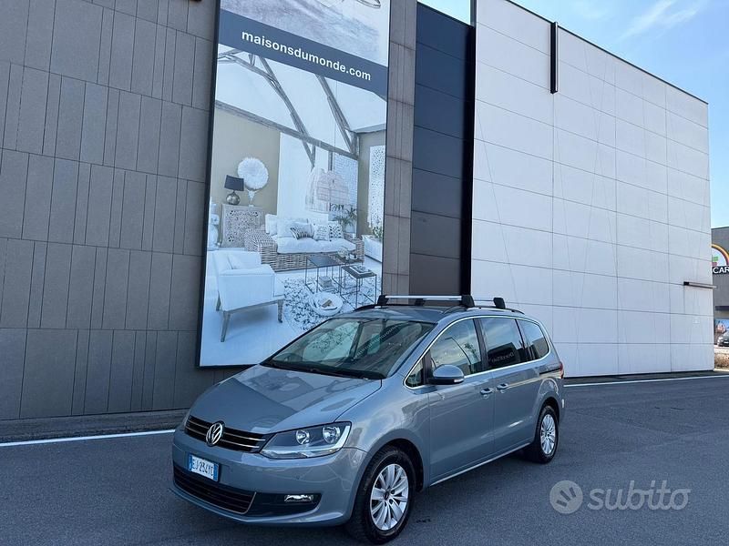Usata VW Sharan Comfortline 150 CV (110 kW) 2011 Blu Monovolume