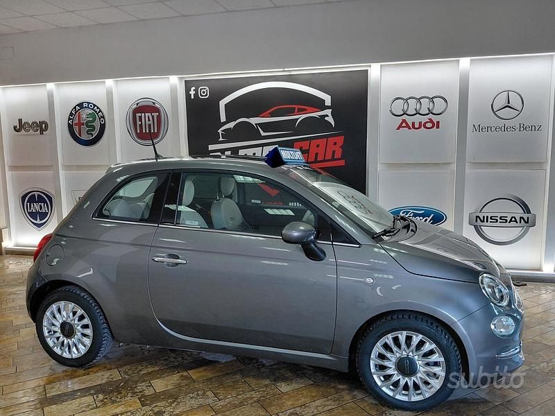 Usata Fiat 500 Lounge 95 CV (69 kW) 2018 Grigio Berlina