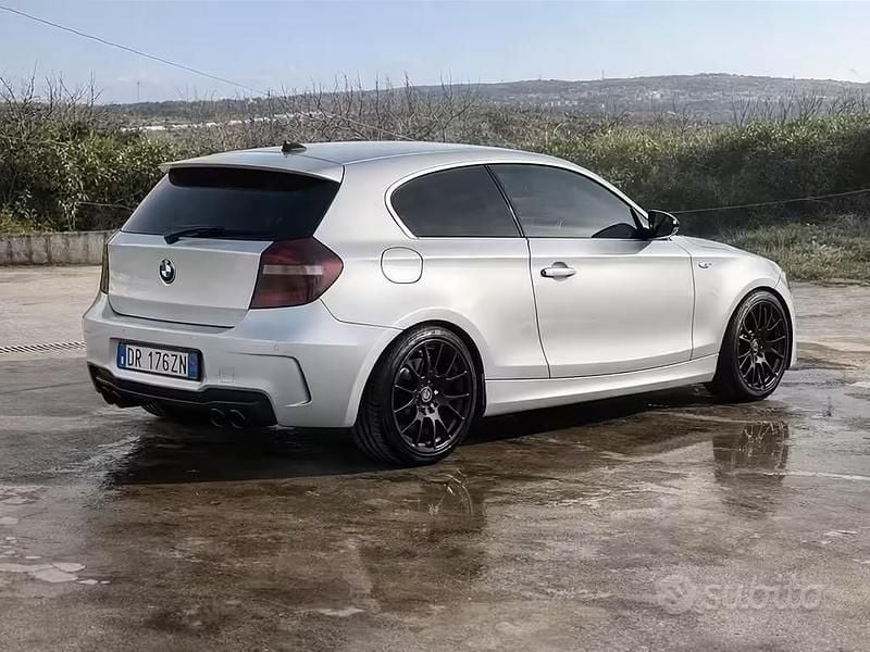 Usata BMW 123 M Performance 204 CV (150 kW) 2008 Argento Utilitaria