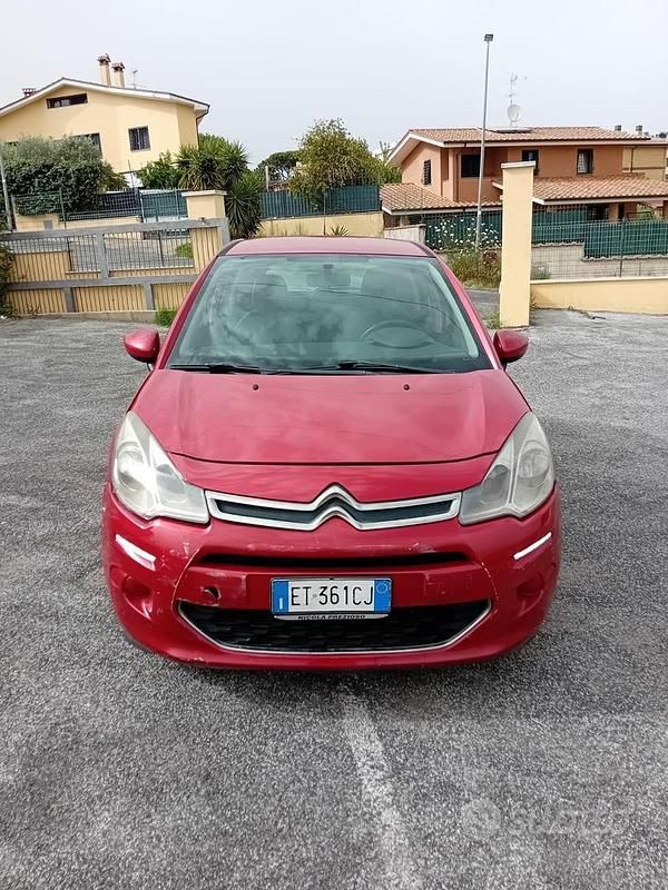 Usata Citroën C3 Attraction 2014 Rosso Berlina