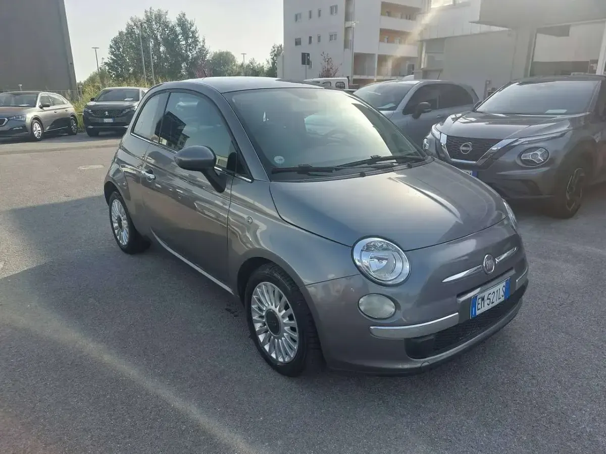Usata Fiat 500 Lounge 95 CV (69 kW) 2012 Grigio Utilitaria