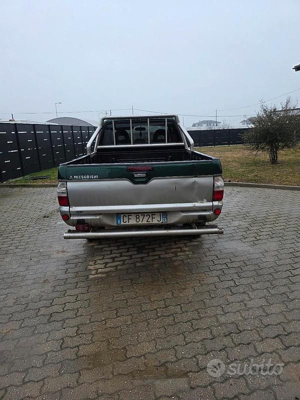Usata Mitsubishi L200 2003 Grigio Pick-up