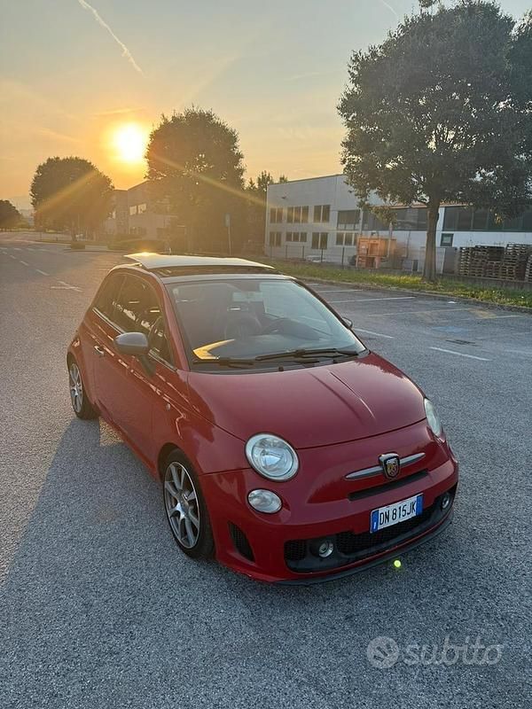 Rosso Usata 2008 Fiat 500 Abarth Due volumi | 4500 € (Buon prezzo) - Immagine 1/4
