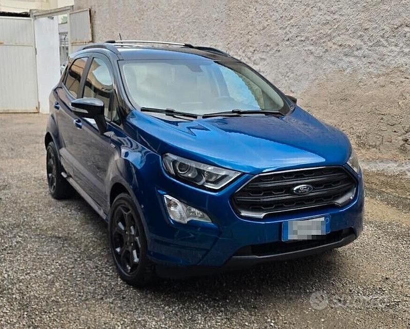 Usata Ford Ecosport ST-Line 100 CV (73 kW) 2019 Blu SUV