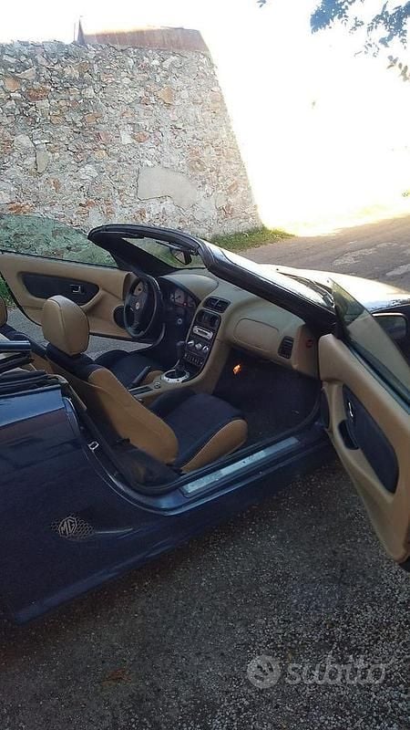 Usata MG TF 116 CV (85 kW) 2003 Blu Cabrio