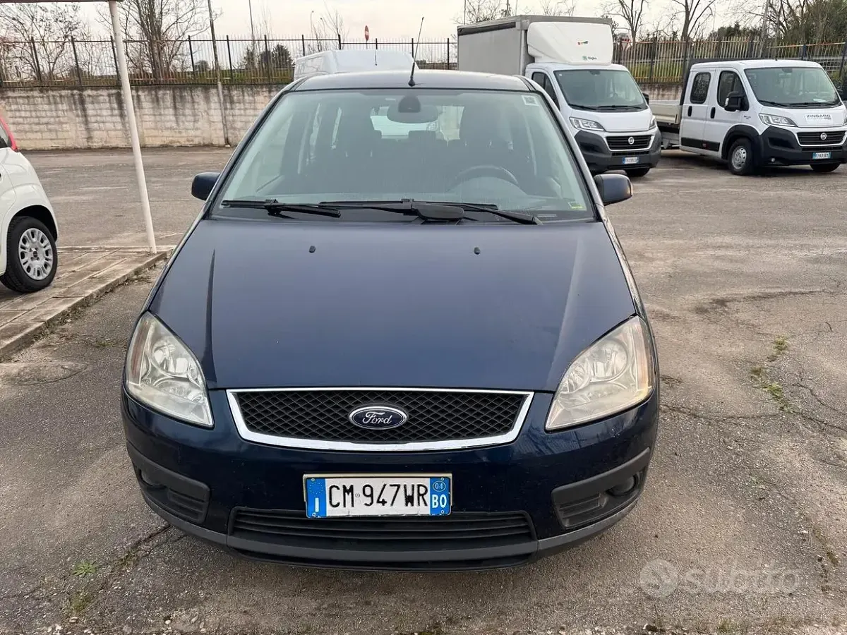 Usata Ford C-MAX Ghia 109 CV (80 kW) 2004 Blu Monovolume