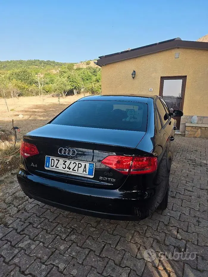 Usata Audi A4 143 CV (105 kW) 2009 Nero Berlina