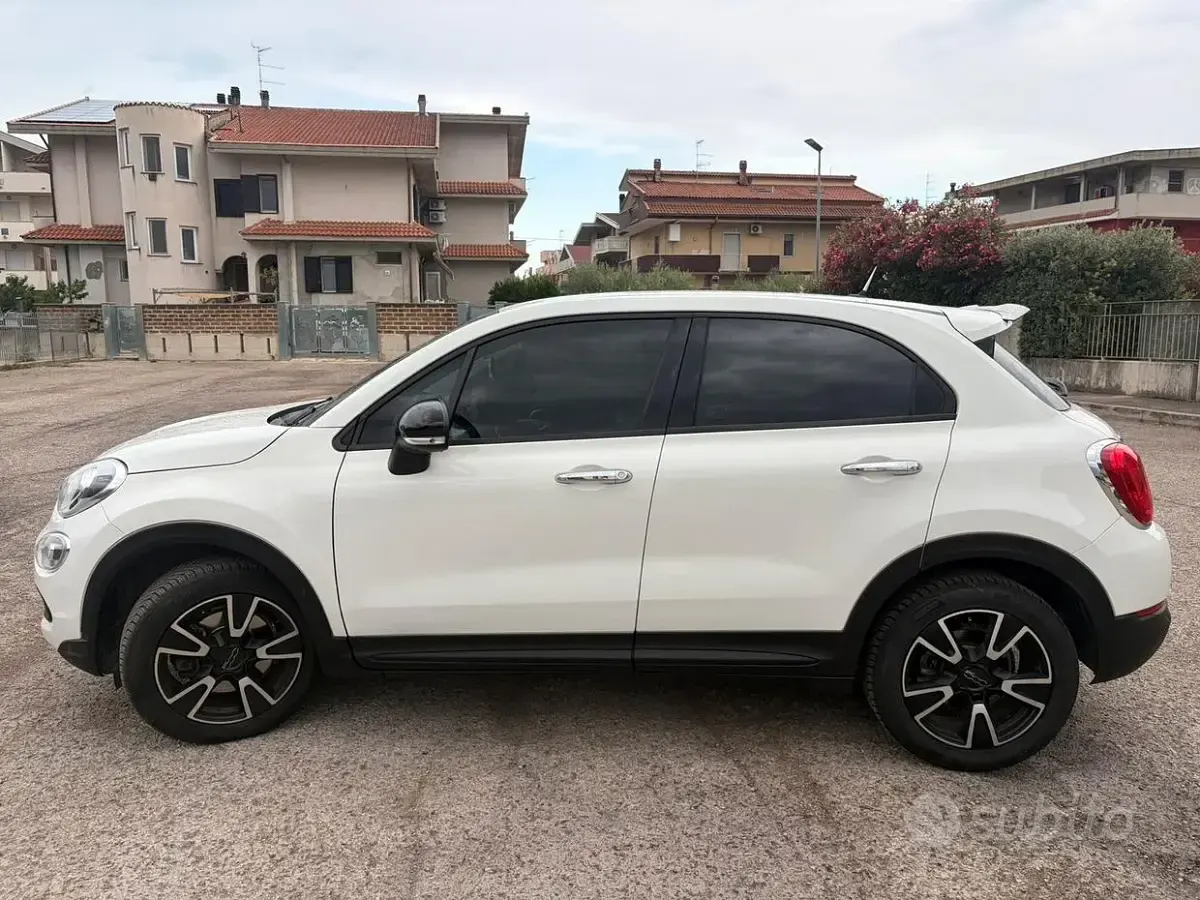 Usata Fiat 500X 110 CV (80 kW) 2015 Bianco SUV