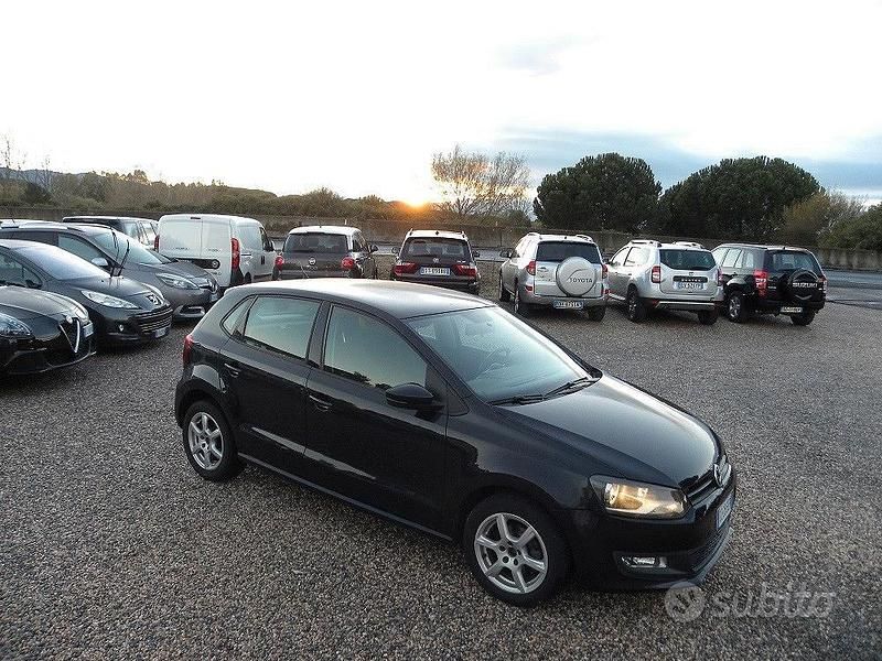 Usata VW Polo Highline 85 CV (62 kW) 2010 Nero Berlina