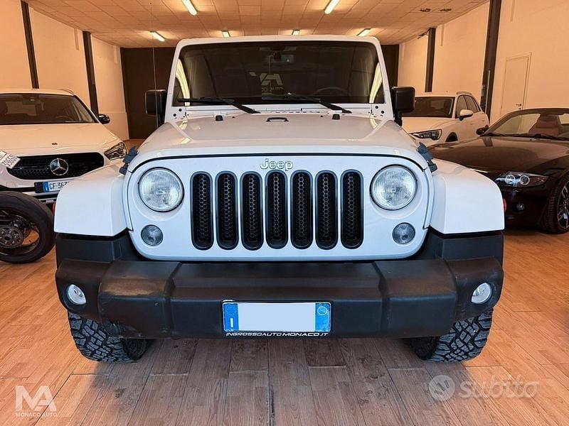 Begagnad Jeep Wrangler Sahara 200 HK (147 kW) 2016 Vit SUV