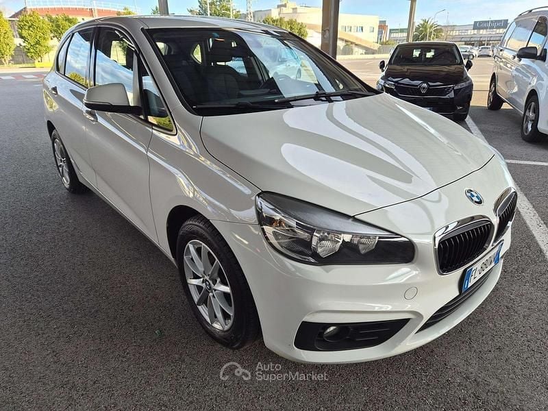Usata BMW 216 Active Tourer 116 CV (85 kW) 2017 Bianco Monovolume