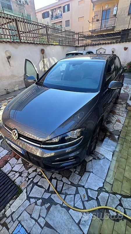 Usata VW Golf VII R-line 2018 Grigio Berlina