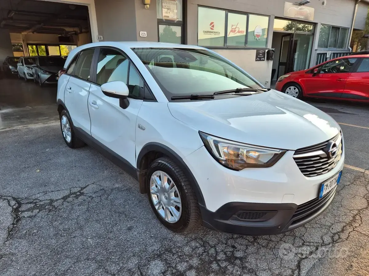 Usata Opel Crossland X S 99 CV (72 kW) 2018 Bianco SUV