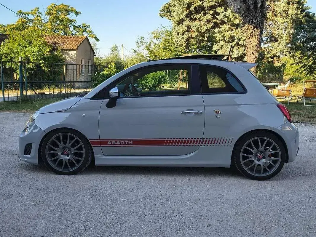 Usata Abarth 595 Turismo 159 CV (116 kW) 2015 Grigio Utilitaria
