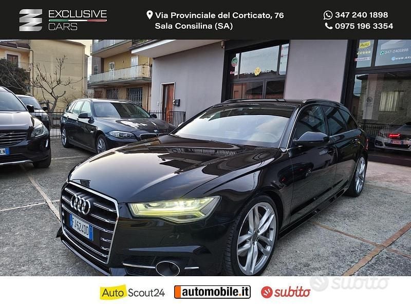 Usata Audi A6 S-Line 217 CV (159 kW) 2017 Nero Station wagon