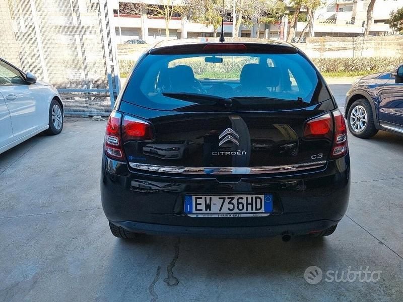Usata Citroën C3 Exclusive 70 CV (51 kW) 2014 Nero Berlina