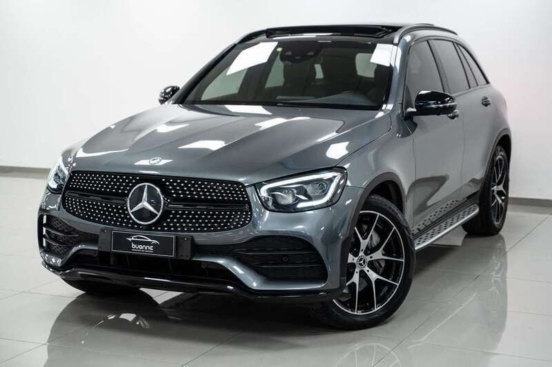 Grigio selenite Usata 2019 Mercedes GLC400d Premium Plus Cabrio | 45.999 € (Buon prezzo) - Immagine 1/4