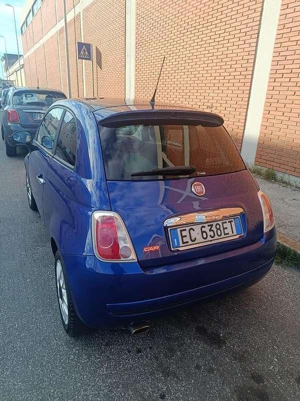 Usata Fiat 500 Sport 101 CV (74 kW) 2010 Blu/azzurro Utilitaria