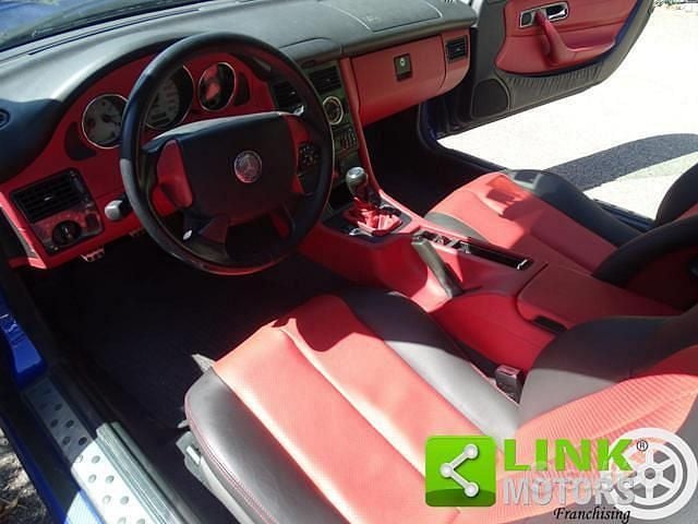Usata Mercedes SLK200 AMG 192 CV (141 kW) 1998 Blu Cabrio