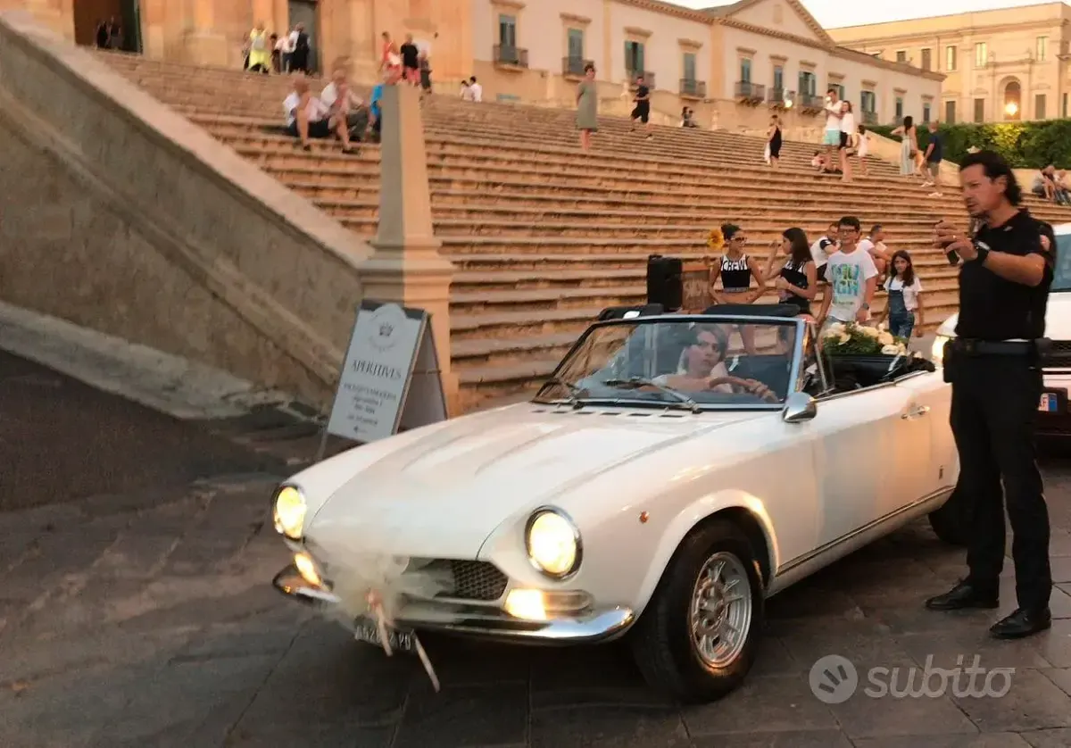 Usata Fiat 124 Spider Sport 1970 Bianco Cabrio