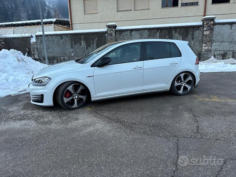 Usata VW Golf VII 230 CV (169 kW) 2016 Bianco Berlina
