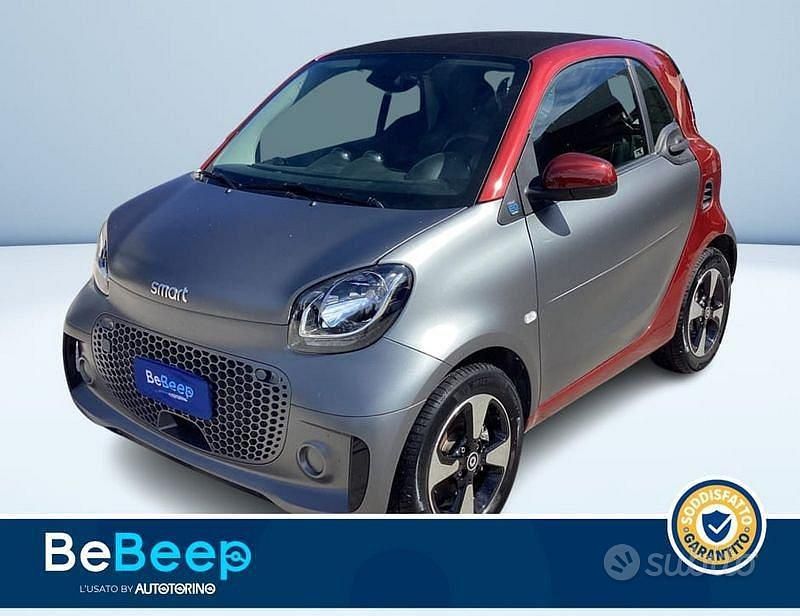 Grigio metallizzato Usata 2020 Smart ForTwo Electric Drive Passion Tre volumi | 11.500 € (Buon prezzo) - Immagine 1/3