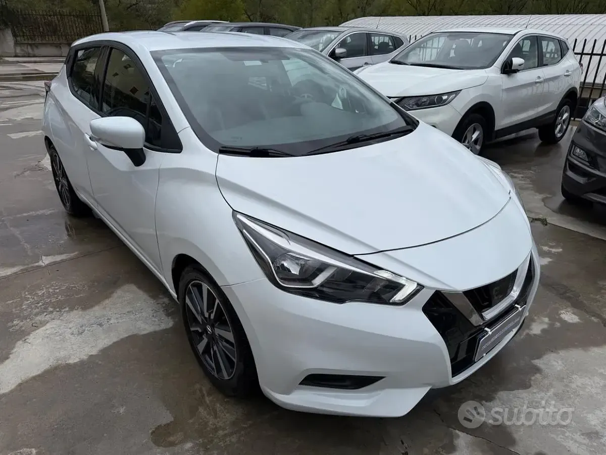 Używany Nissan Micra N-Connecta 90 KM (66 kW) 2018 Biały Hatchback