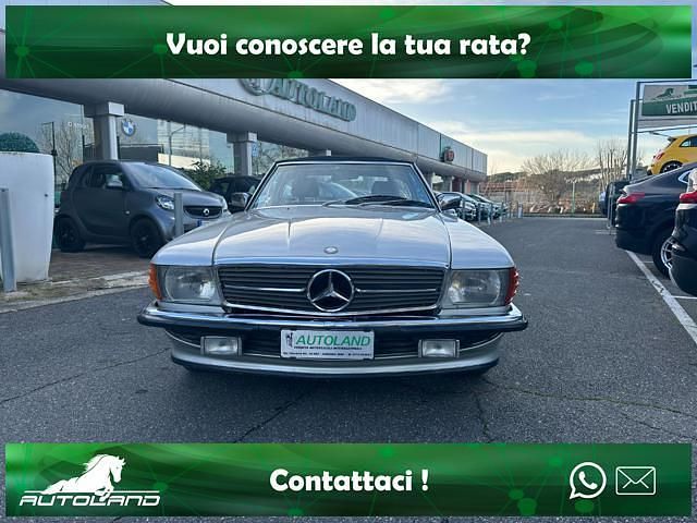 Usata Mercedes SL420 1986 Argento Cabrio