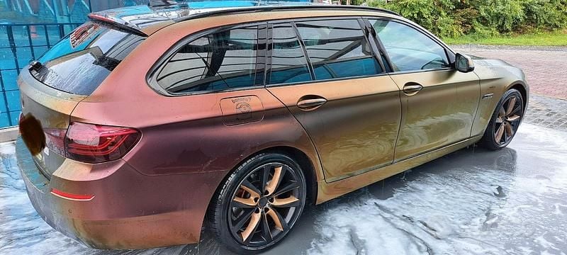 Usata BMW 525 Luxury Line 218 CV (160 kW) 2014 Marrone Station wagon