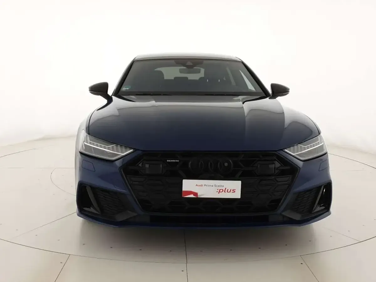 Usata Audi A7 Advanced 286 CV (210 kW) 2024 Blu ascari metallizzato Berlina