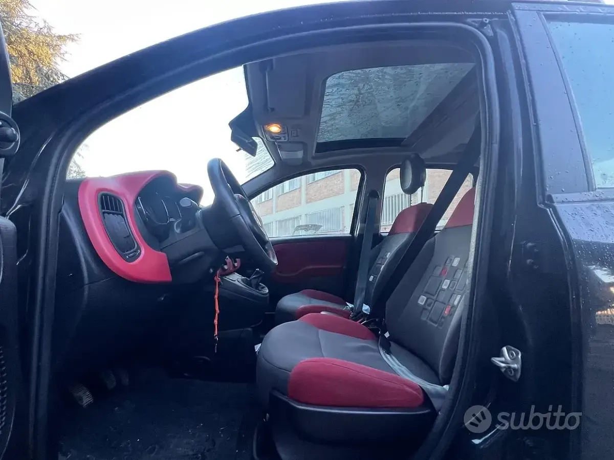 Usata Fiat Panda 70 CV (51 kW) 2013 Nero Utilitaria