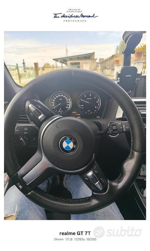 Usata BMW 116 M Sport 2018 Grigio Utilitaria