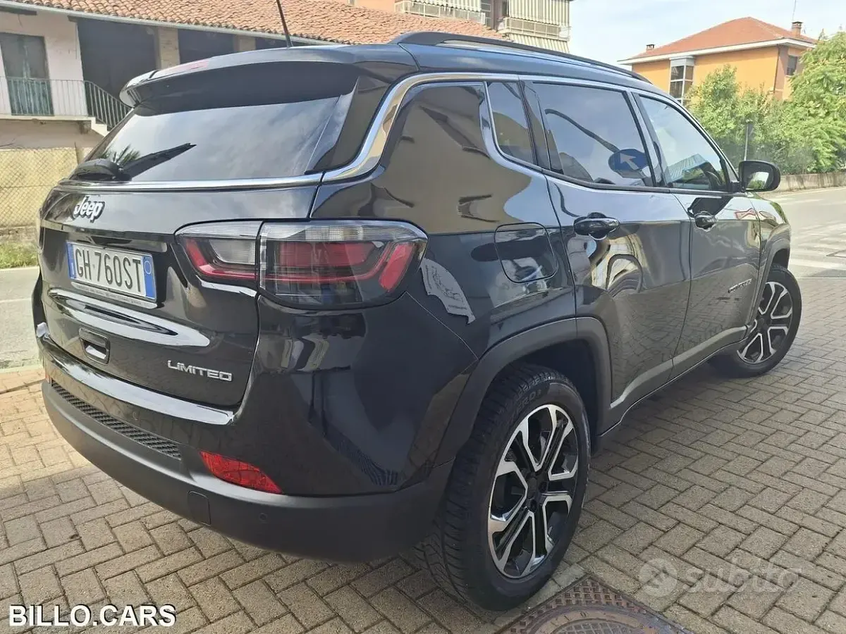 Usata Jeep Compass Limited 150 CV (110 kW) 2022 Nero SUV