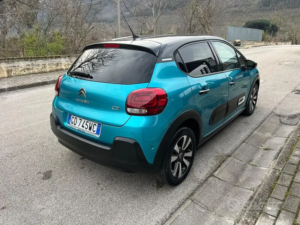 Usata Citroën C3 Shine 83 CV (61 kW) 2021 Blu Utilitaria