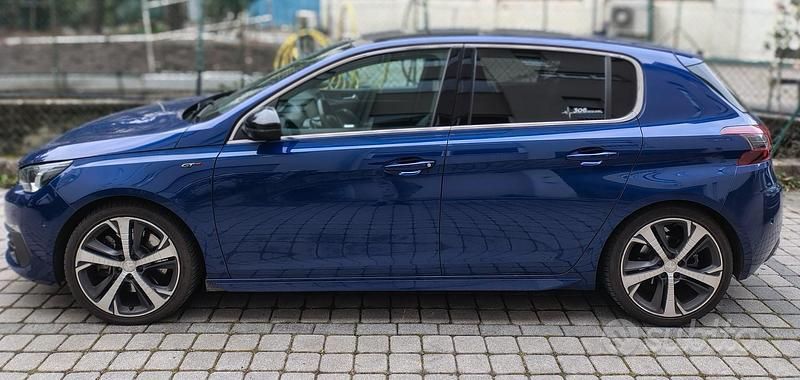 Usata Peugeot 308 GT 177 CV (130 kW) 2017 Blu Berlina