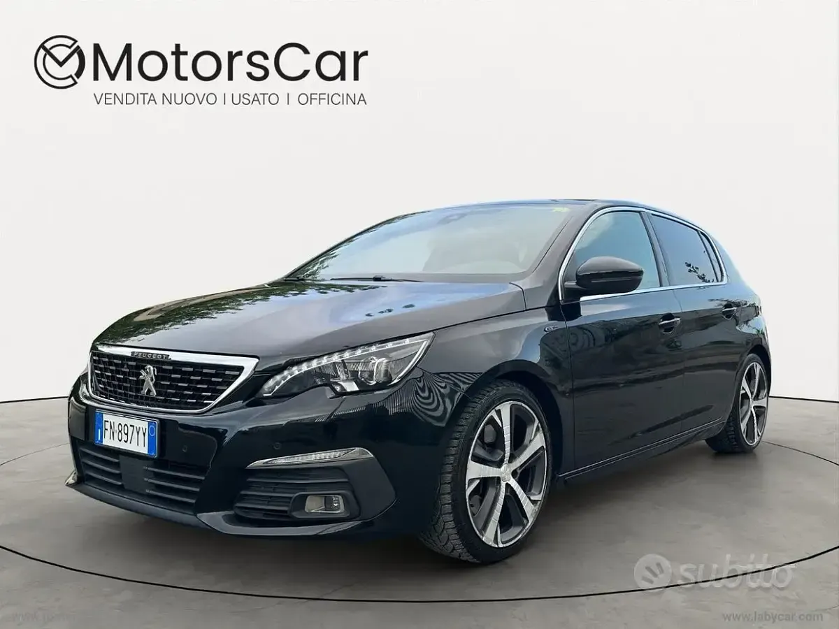 Usata Peugeot 308 GT 177 CV (130 kW) 2018 Nero Berlina