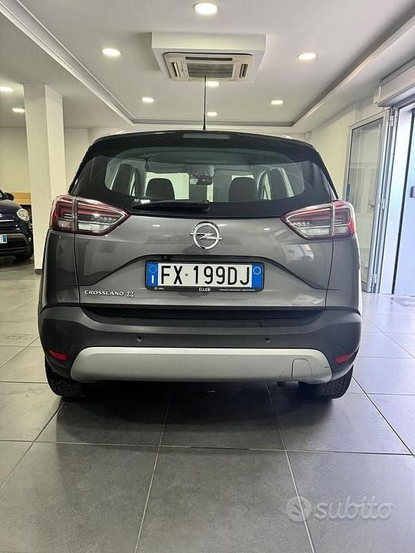 Usata Opel Crossland X Innovation 83 CV (61 kW) 2019 Grigio SUV