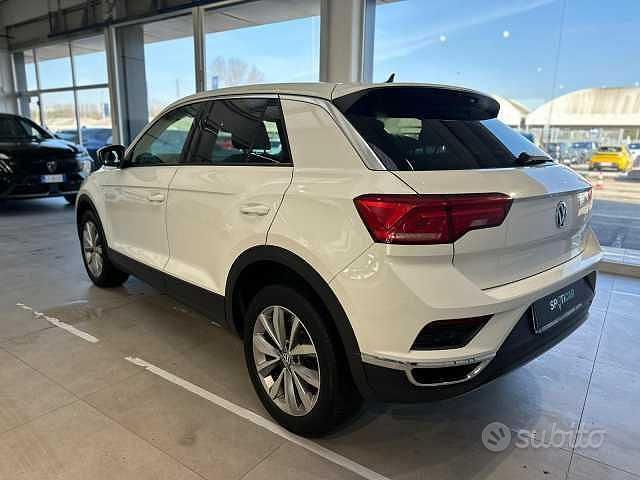 Usata VW T-Roc Advance 116 CV (85 kW) 2019 Bianco SUV