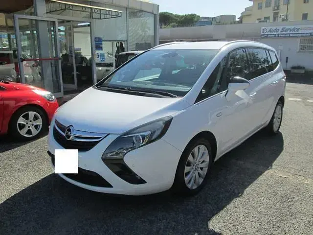 Usata Opel Zafira Tourer Cosmo 149 CV (109 kW) 2014 Bianco Monovolume