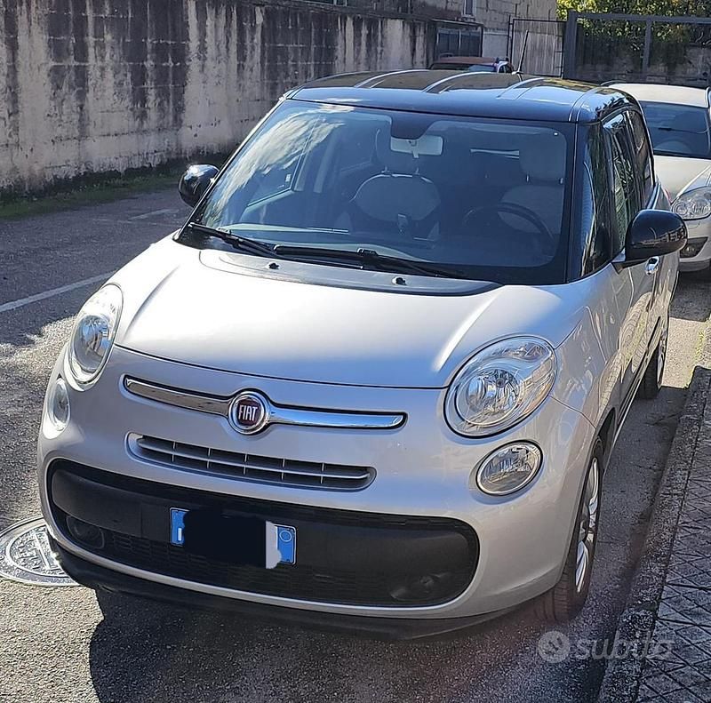 Usata Fiat 500L 85 CV (62 kW) 2015 Grigio Monovolume