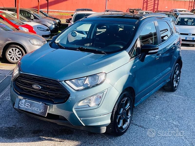 Usata Ford Ecosport ST-Line 125 CV (91 kW) 2019 Blu SUV