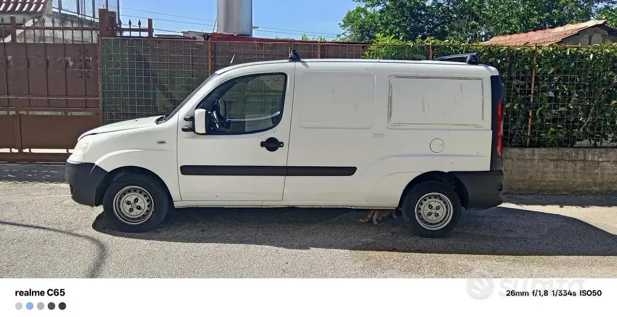 Usata Fiat Doblò 103 CV (75 kW) 2008 Bianco Monovolume