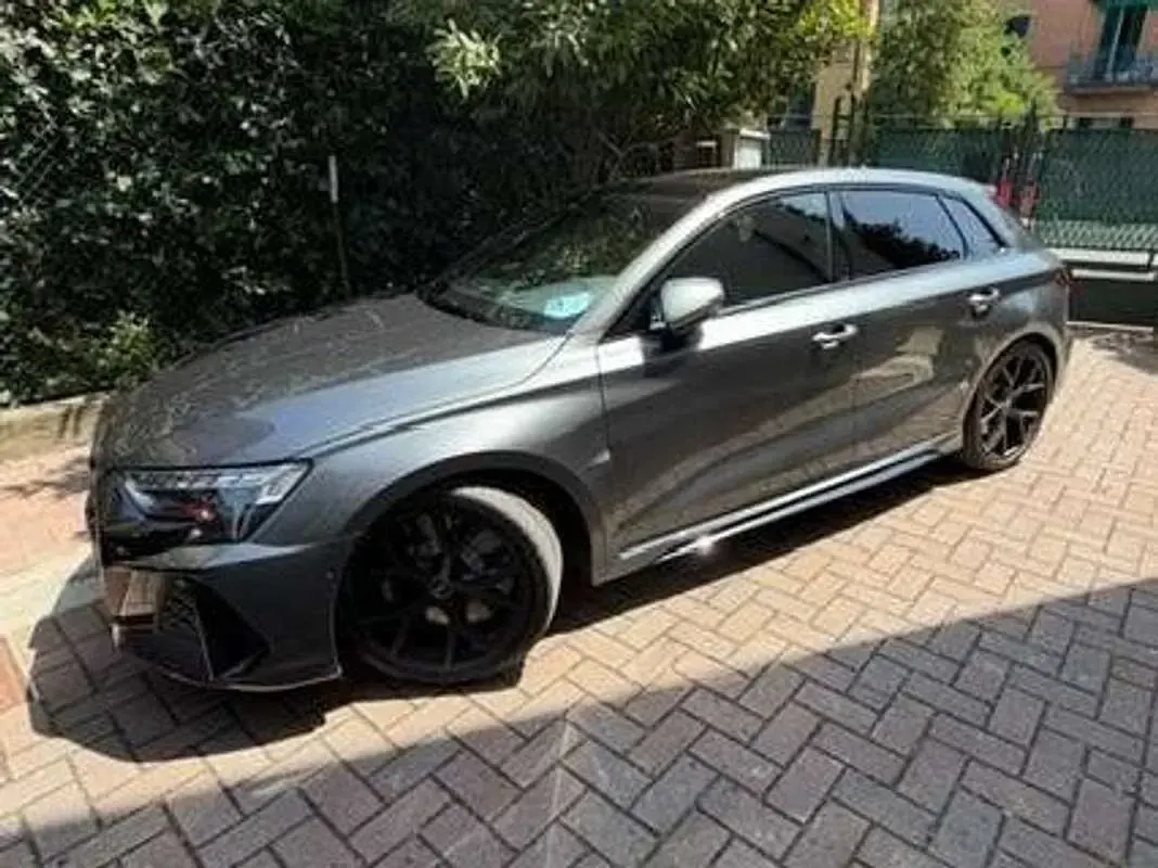 Nuova Audi RS3 Ambiente 400 CV (294 kW) 2026 Grigio Berlina