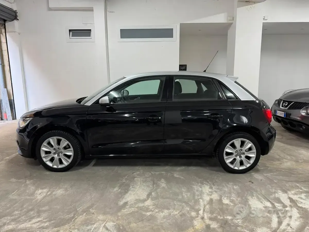 Usata Audi A1 Sportback Premium 105 CV (77 kW) 2012 Nero Utilitaria