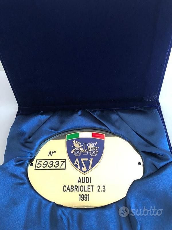 Usata Audi 80 133 CV (97 kW) 1991 Grigio Cabrio