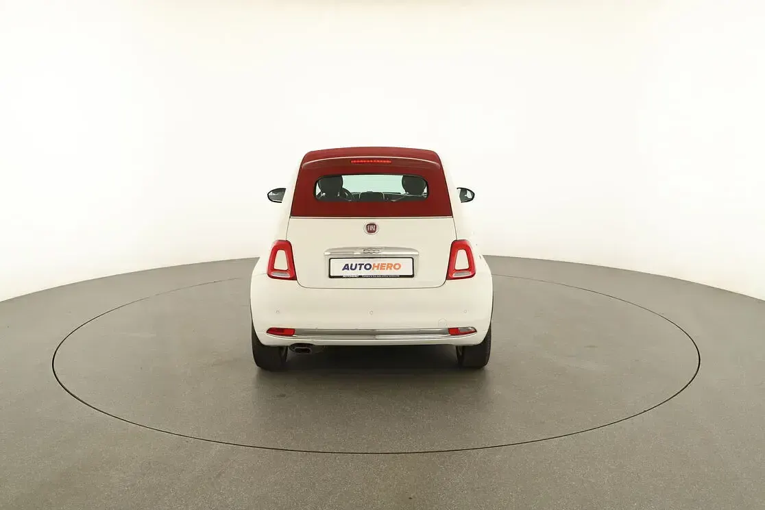 Usata Fiat 500C Lounge 70 CV (51 kW) 2016 Bianco Cabrio