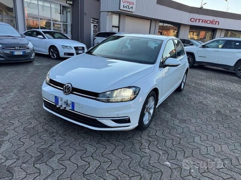 Usata VW Golf VII Business 116 CV (85 kW) 2017 Bianco Berlina