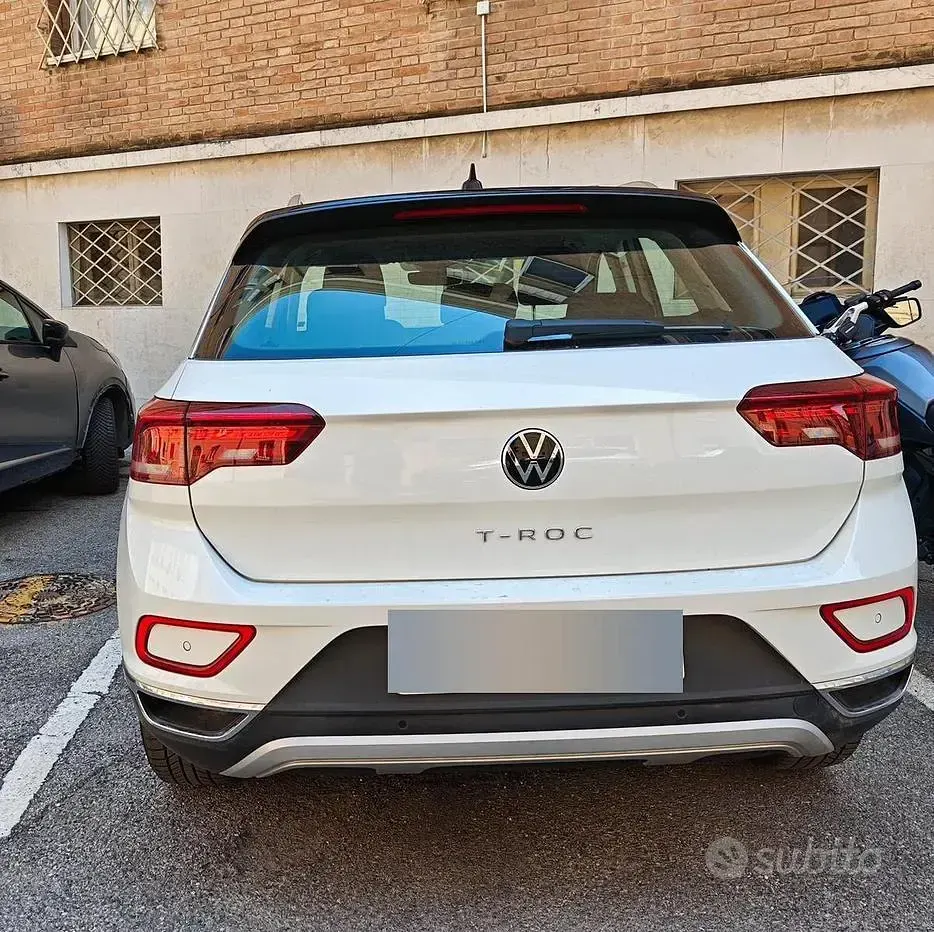 Usata VW T-Roc 116 CV (85 kW) 2023 Bianco SUV