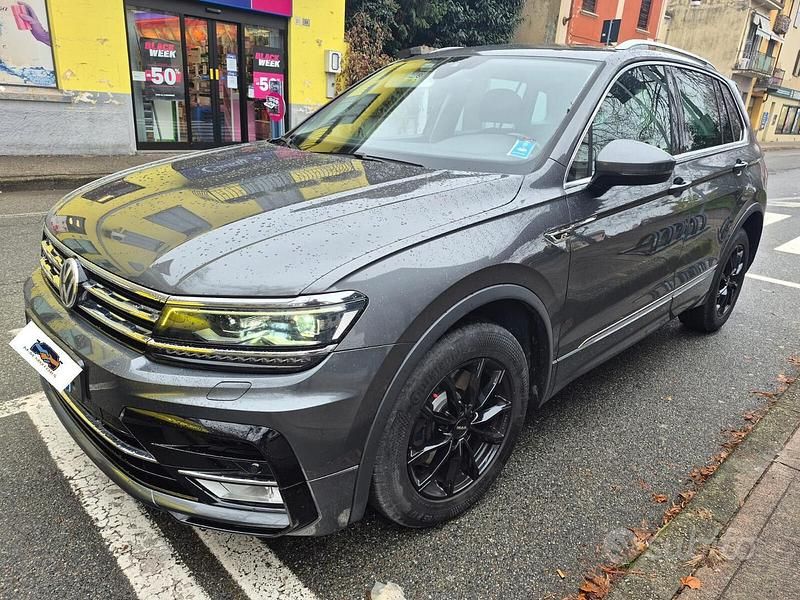 Usata VW Tiguan R-line 241 CV (177 kW) 2017 Grigio SUV